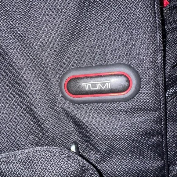 Tumi T-Tech Laptop Padded Messenger Shoulder Bag Black Travel Luggage Case Large